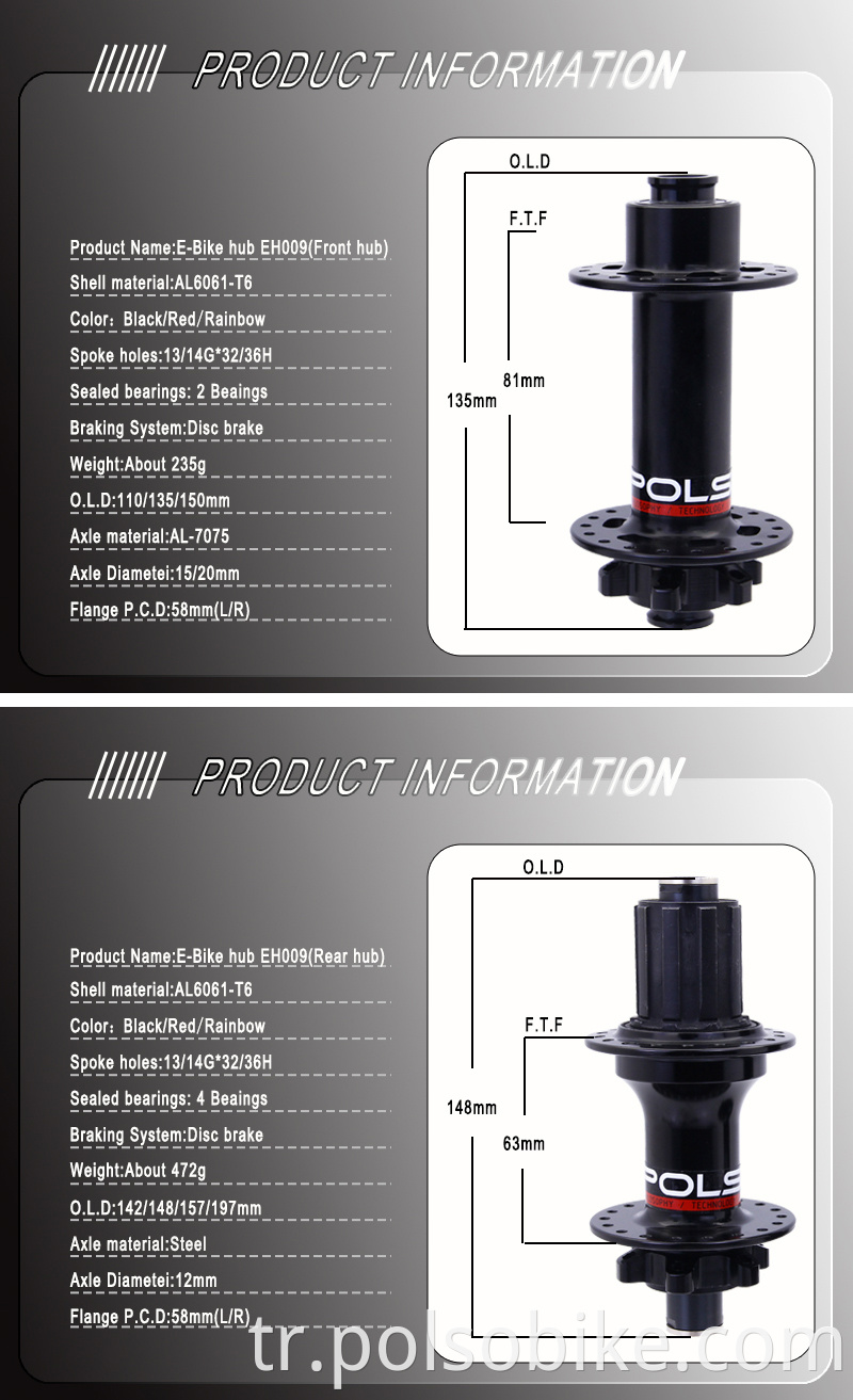 ebike mtb hub